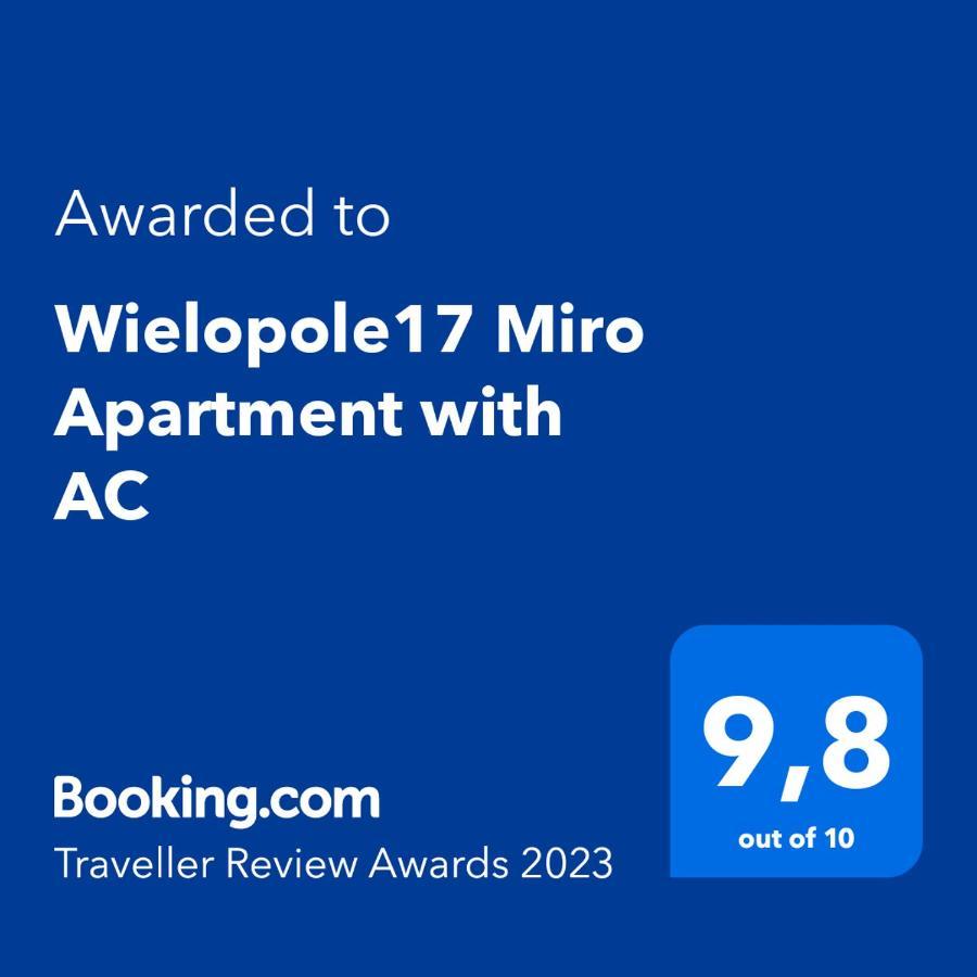 Wielopole17 Miro Apartment With Ac Kraków Zewnętrze zdjęcie